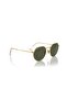 Rb 8165 Jack 921631 51 Geometric Gold Color Unisex Sunglasses - 5