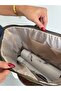Women's Striped Shopperr Model Hand and Shoulder Bag - 8