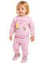 Flower Embroidered Baby Girl Winter Set - 4