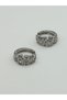 Mirage Pulse Xuping Women's Steel Hoop Earrings Tarnish Resistant Anti-Allergic Silver Color - 3