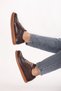 Genuine Leather Inside and Out Daily Comfortable Casual Shoes Pelotaz Brown - 4