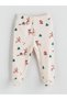 Özmarka New Season Beige New Year's Themed Baby Boy Hospital Discharge Set - 3