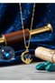 Stainless Steel Necklace with Astronaut and Moon Figure – Galaxy Series - 2