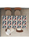 Christmas Themed House Patterned Digital Printed Tablecloth - 2