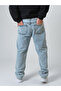 Ice Blue Men's Baggy Jeans Coc2528 - 5
