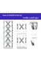 رف أحذية برتقالي بصف واحد وخمسة طبقات، تخزين أحذية عصري للمساحات الصغيرة - 5