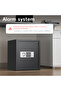 ET524 Electronic Safe Box, (40x35x33cm), Steel Security Safe with Digital Lock, 10.6kg Black - 5