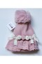 1 - 4 Years Old Baby Girl Wool Beret Hat Stylish Design - 2