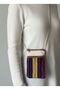 Handwoven Fur Double Pocket Bag |   Ethnic Pattern Shoulder Bag - 2