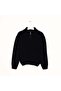 Navy Blue Boy's Zippered Knitwear Cardigan 1-5 Years Old