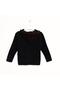 Navy Blue Boy's Hooded Zippered Knitwear Cardigan 1-5 Years Old - 2