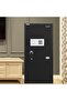 Safe Box Large with Digital Keypad and Key Lock RB90EG (90x40x50cm) Black - 2