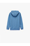 Long Sleeve Fleece-Lined Hooded Sweatshirt with Applique Detail - 2