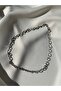 Men's Steel Necklace Silver 60cm - 2