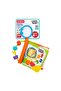 Take-Along Crinkle Baby Book with Teether & Sensory Activities – Soft Fabric Cloth Book