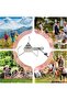 Portable Camping Stove - 8000W Lightweight Backpacking Burner (Beige) - 4