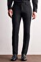 Black Side Pocket Open Leg Flexible Slim Fit Classic Classic Trousers 1003255163 - 2