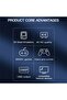 M22 Game Stick Retro Video Console (64GB) with 2 Wireless Controllers - 6