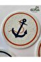 Sea Marine Themed Set of 4 Coasters - 6