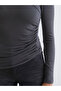 Soulife Gray Crew Neck Ruched Women's Bodysuit - 3