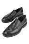 , Men's Genuine Leather Shoes 15350Z1112 Black - 5