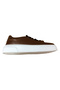 2011 Bal-Luf Tan White Sole Men's Shoes %100 Genuine Leather Lace-Up - 5