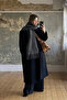 Warm Winter Soft Textured Tasseled Puffy Plain Shawl Scarf 190X50Cm - 4
