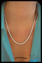 Crushed Sequin Necklace |   Vip Membership |   45 cm & 60 cm Length Options Available |   Women's Jewelry Accessory |   Necklace