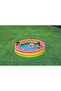 3-Ring Multicolor Inflatable Baby Pool - 114x25cm, 118L - 5