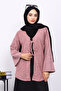 Dusty Rose Pre-Tied Soft Kimono