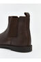 Lcw Steps Brown Leather Look Men's Boots - 5