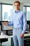 A Must-Have for Men's Wardrobe: Striped Patterned Regular Fit Long Sleeve Poplin Shirt, Stylish - 3