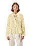 Women's Open V-Neck Lace Boho Shirt Functional Durable Quality Comfortable Aesthetic Stylish - 4