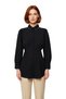 Women's Waist-Fitted Pearl Detailed Woven Shirt a Complement to Your Stylish Look Aesthetic - 4