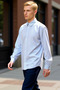 Men's Oversized Striped Seersucker Woven Shirts Modern Relaxed Fit Long Sleeve Everyday Elegance Combinations