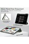 iPad Air 13-inch Case (M3 2025/M2 2024) with Pencil Holder, Trifold Stand - Dark Green - 4