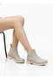 Songül 6354 Beige Lightweight Comfortable Daily Women's Boots - 2