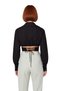 Women's Crop Corset Detailed Poplin Shirt Ideal Choice for Stylish Looks Offers All-Day Comfort - 5