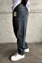 Men's Baggy Fit Blue Denim Jean Trousers Ke-966 - 2