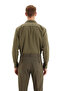 Men's Textured Buttoned Regular Fit Long Sleeve Shirt Jacket Adds Style to Everyday Outfits - 5