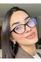 Zürich Black Blue Light Filter Glasses Acetate Frame Metal Hinge | Small and Medium Faces | - 7