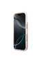 iPhone 17 Compatible Case Original Licensed M-Safe Featured Transparent Resin Bottom Cover Pink - 5