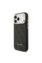 iPhone 17 Pro Max Compatible Case Licensed M-Safeli Cover with Strap and 4g Logo Card Holder Black - 2