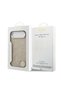iPhone 17 Air Compatible Case Licensed M-Safeli Metal Camera Frame Triangle Logo Glitter Gold - 8