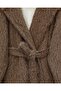 Belted Pocketed Bearded Cap - Mink - 2