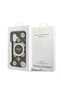 iPhone 17 Compatible Case Licensed M-Safeli Iml Peony and 4g Patterned Classic Logo Cover Black - 8