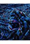 Pearl Velvet Fabric in Blue Black Purple Colors Width: 150 cm - 6