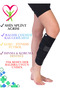 Adjustable Neoprene Calf Support – for Athlete Protection, Strain Relief, and Strain Prevention - 3