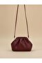 Burgundy Scholarship Lined Hand and Shoulder Bag - 2