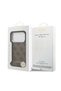 iPhone 17 Pro Max Compatible Case Licensed M-Safe Featured 4g Classic Text Logo Cover Brown - 8